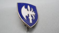 WWII 65th Infantry Division Battle-Axe DI Unit Pin PATCH STYLE IN GREAT SHAPE picture