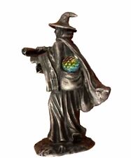 Vintage Pewter Lord Of The Rings Gandalf With Scroll By S. Riley 4053 Mint picture
