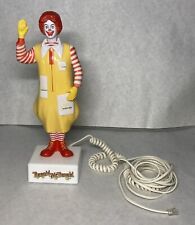 Ronald McDonald Phone Novelty 1985 Vintage McDonald's Toy picture