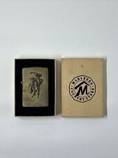 New Unfired 1994 Zippo Marlboro Man Brass Lighter **SAFTEY SEAL ON BACK** picture