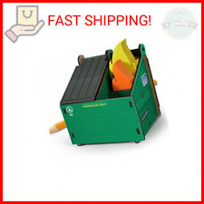 Genuine Fred DESK DUMPSTER Pencil Holder with Flame Note Cards - 3 compartments  picture