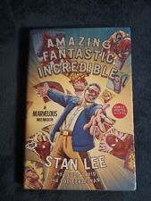 Amazing Fantastic Incredible: A Marvelous Memoir - with poster  Inside picture
