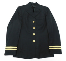 US Navy Dress Officer Jacket 6 MR Women's Service Blue Uniform Coat Poly/Wool picture