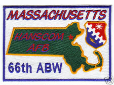 USAF BASE PATCH, HANSCOM AFB, MASSACHUSETTS, 66TH AIR BASE WING                Y picture