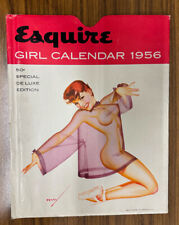 1956 Esquire Pinup Girl Calendar Petty Deluxe Edition Complete with Sleeve picture