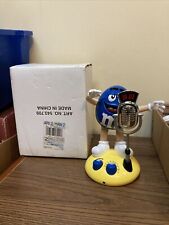 M&M's BLUE Animated AM/FM Radio w/Built In Speaker Talking Motion picture
