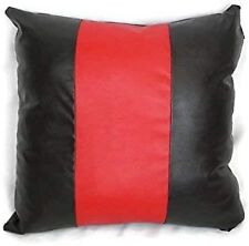 Genuine Leather Square Utility Pillow Cover Sofa Cushion Case & Bedroom SP10 picture