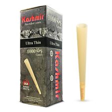 Pre Rolled Cones Bulk King Ultra-thin Rolling Paper Cones 1000 Ct by Kashmir picture