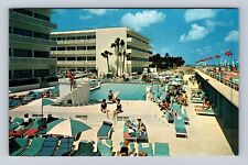 Miami Beach FL- Florida, Montmartre Hotel, Advertisement, Vintage c1960 Postcard picture