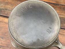 Pre Griswold Erie #8 Skillet with Anchor Marker’s Mark and Nickel Finish picture