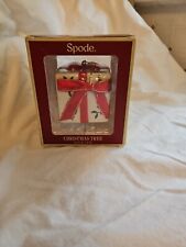 SPODE CHRISTMAS TREE PRESENT ORNAMENT - NEW picture