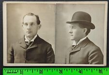 Antique 1899 Man Pick Pocket Criminal Mugshot Photo Scranton PA picture