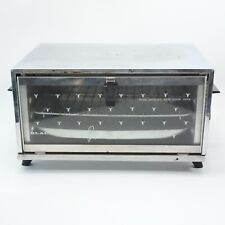Vintage Black Angus Broiler 1970’s Chrome Toaster Model 044 MCM Mid Century picture