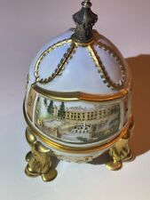 Theo Faberge 24k Gilt St Petersburg Egg  Limited Edition  #205/500 Peterhof  Egg picture