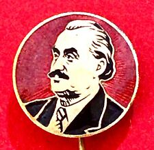 Georgi Dimitrov Vintage Pin Badge Brass Enamel Rare Bulgaria picture