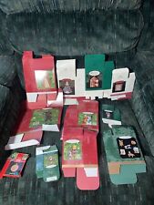 Huge EMPTY BOX LOT 108 HALLMARK KEEPSAKE CHRISTMAS BOXES ONLY picture