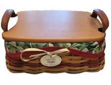 Longaberger 2002 Treats Tree Trimming Basket with Liner and Protector picture