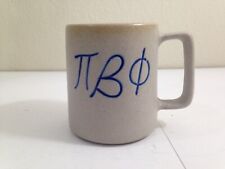 Vintage Pigeon Forge Pottery Pi Beta Phi Sorority Mug Tennessee Gray Blue  picture