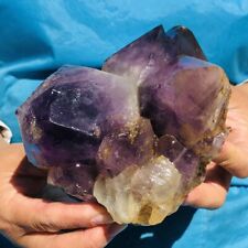 2.79LB Natural Amethyst Cluster Purple Quartz Crystal Rare Mineral Specimen 749 picture