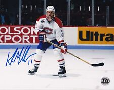 KIRK MULLER Autographed Photo (8 x 10) - Montreal Canadiens - TW PRESTIGE picture
