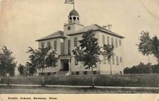 Public School, Braham, Minnesota MN - 1911 Vintage Postcard picture