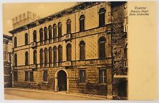Vintage Vicenza Italy Palazzo Negrisolo Postcard Outside RPPC  picture