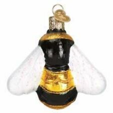 Old World Christmas 12521 Glass Blown Bumblebee Ornament picture