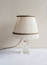 Gorgeous French Crystal Lamp With Amazing Silk Fringe Shade picture