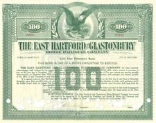 East Hartford and Glastonbury Horse Railroad - Connecticut 5% Horse Railway Bond picture