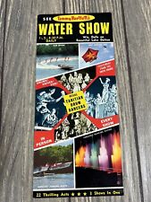 Vintage Tommy Bartletts Water Show Lake Delton Wisconsin Dells Advertisement  picture