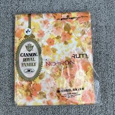 VTG Cannon Royal Family 2 Pillow Cases Versailles Floral Fetherlite No-Iron NOS picture