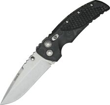 Hogue EX01 Medium Plunge Lock Knife black G10 Handle Plain 154CM Blade  34179 picture