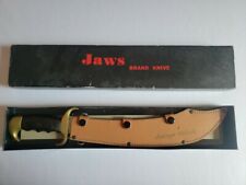 Jaws Brand Buccaneer Archangel Michael Knife/Sword Sheath w Box 18