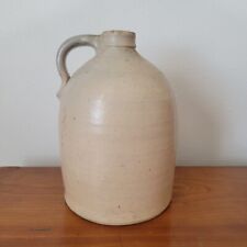 Antique Stoneware Crock Jug Beehive EW Farrington Elmira New York 1 Gallon picture