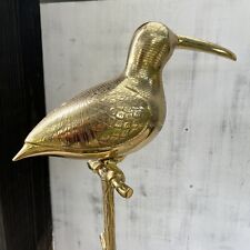 Vintage Brass/Bronze Bird Figurine  picture