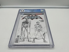 Batman and Robin #1 CGC 9.8 Frank Quitely Sketch 1:250 1st App Prof Pyg DC 2009	 picture