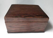 Antique Tiger Oak Herb / Pantry Box, Quarter Sawn Wood, Copper Lining, A Beauty picture