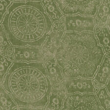 Katie Leede Green Linen Upholstery Fabric- Kimono Negative Arugula 5.50 yd KN-04 picture