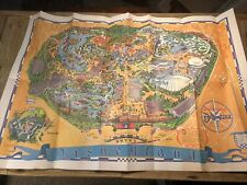 Vintage 1968 Walt Disney's DISNEYLAND Magic Kingdom Park Souvenir Map 44