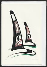 ORCAS -  Haida, Gitksan : British Columbia - Danny Dennis - New 6