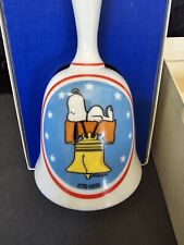 Schmid And Schulz - Peanuts '76 Bicentennial Bell Porcelain Snoopy  picture