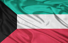 NEW 2ftx3ft KUWAIT KUWAITI FLAG picture