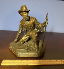 DAMAGED NATHAN BEDFORD FORREST CONFEDERATE GENERAL BRONZE RON TUNISON STATUE picture