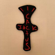 Iron on Patch - Cactus Jack Embroidered Hip Hop Rap picture
