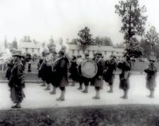 1941 Vintage Photo 107th Medical Regiment Band Detroit Michigan Camp Livingston picture