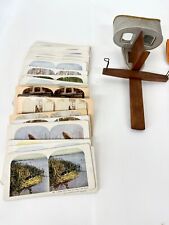 Antique Lot of  Stereograph and Stereo view cards and 1 Stereo Card Viewer picture
