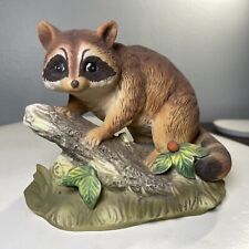 Homco/Home Interior Masterpiece Porcelain Raccoon  1247 picture