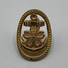 Vintage World War II Japanese Naval Chief Petty Officer’s Hat Badge picture