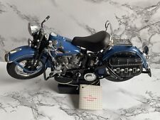 Franklin Mint 1948 Harley Davidson Panhead Motorcycle 1/10 ~ NEW in Box picture