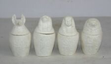 Rare Ancient Egyptian Pharaonic Antique 4 Canopic Jars Egyptology BC picture